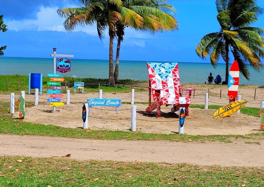Beach Front Apartment Naguabo Bagian luar foto
